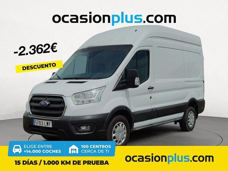 Blanco Usado 2022 Ford Transit Custom Trend Berlina | 24.790 € (Precio justo) - Imagen 1/4