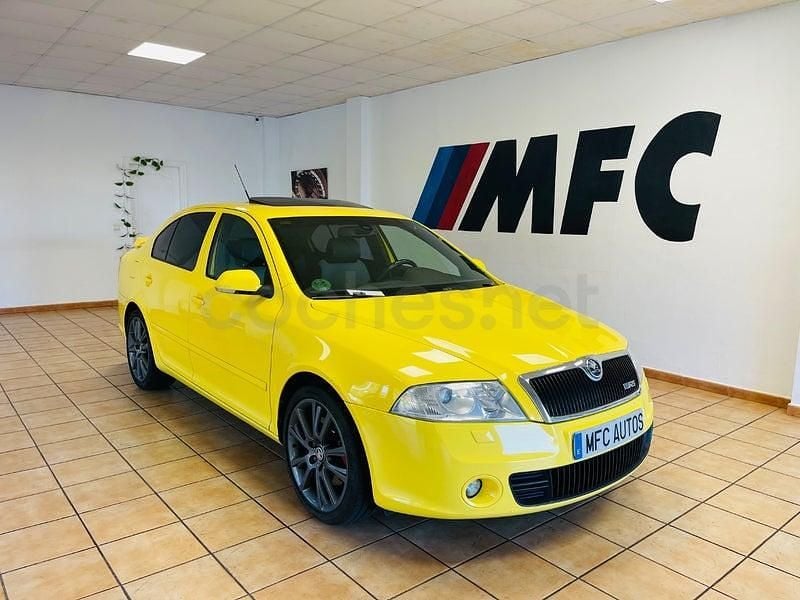 Usado Skoda Octavia RS 200 CV (147 kW) 2008 Amarillo Berlina