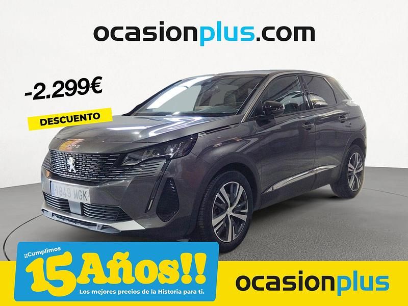 Gris Usado 2023 Peugeot 3008 Allure Recogida | 25.290 € (Buen precio) - Imagen 1/4