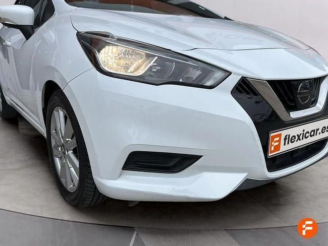 Blanco Usado 2019 Nissan Micra Acenta Berlina | 12.990 € (Precio justo) - Imagen 1/4