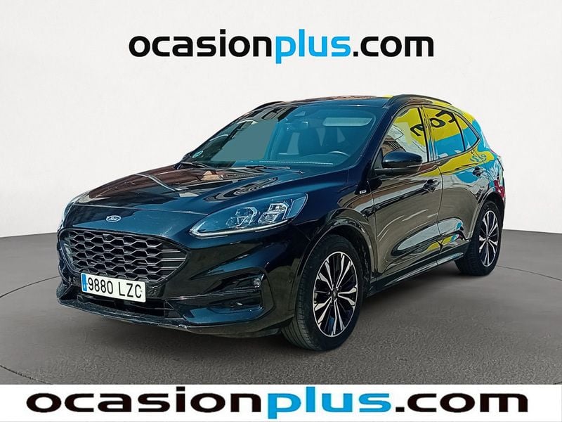 Negro Usado 2022 Ford Kuga ST-Line SUV | 15.446 € (Precio justo) - Imagen 1/4