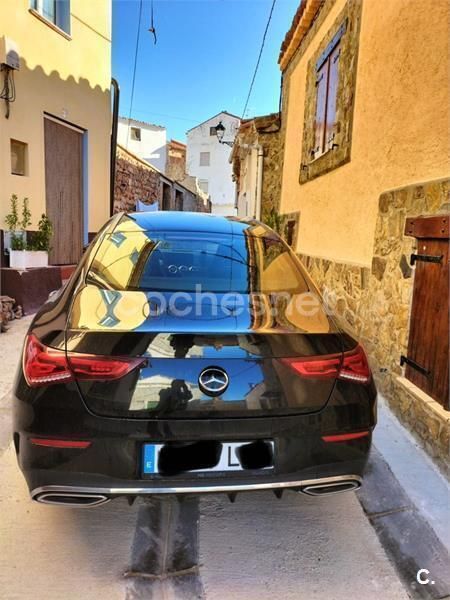 Usado Mercedes CLA220 190 CV (139 kW) 2020 Negro Berlina