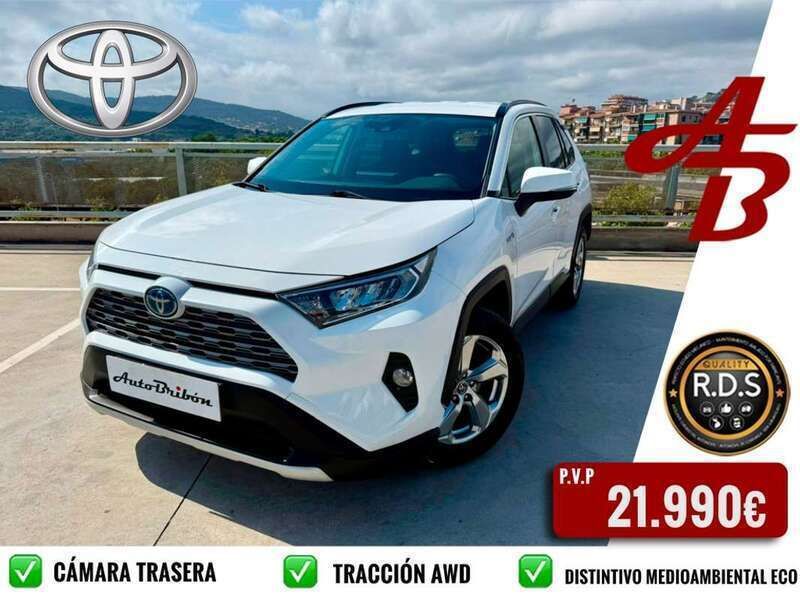 Blanco Usado 2019 Toyota RAV4 Hybrid Advance SUV | 21.990 € (Precio justo) - Imagen 1/4
