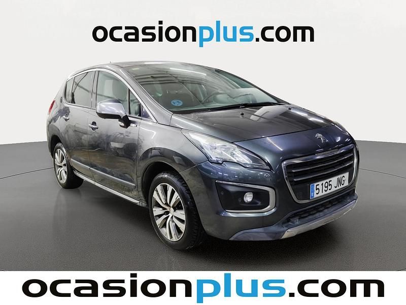 Usado Peugeot 3008 Style 120 CV (88 kW) 2016 Gris Monovolumen