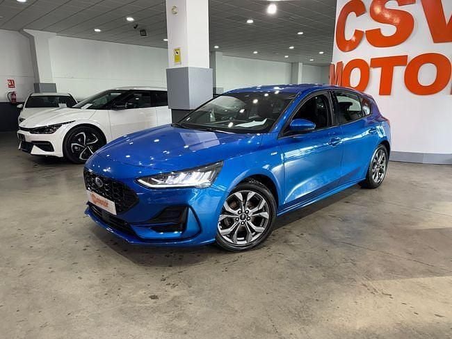 Usado Ford Focus ST-Line 126 CV (92 kW) 2023 Azul Berlina