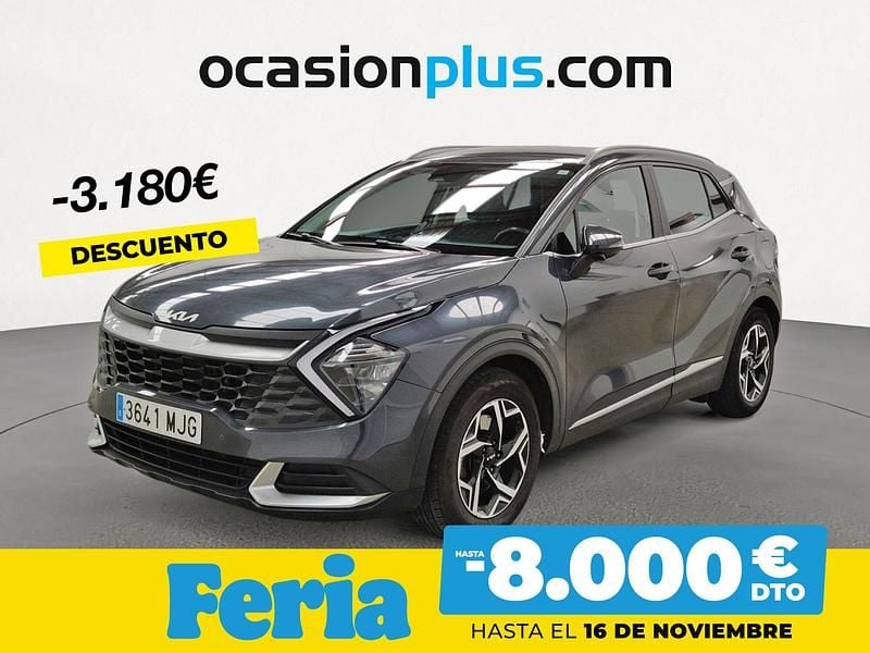 Gris Usado 2023 Kia Sportage SUV | 23.550 € (Precio justo) - Imagen 1/3