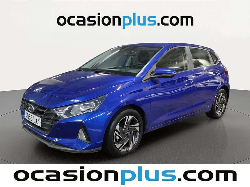 Usado Hyundai i20 84 CV (61 kW) 2022 Azul Utilitario