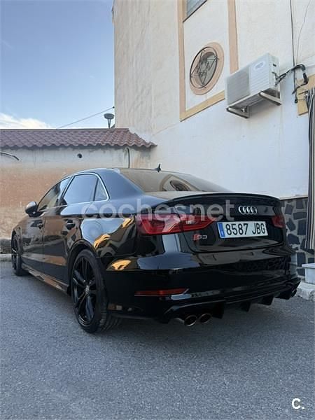 Usado Audi S3 300 CV (220 kW) 2014 Negro Berlina