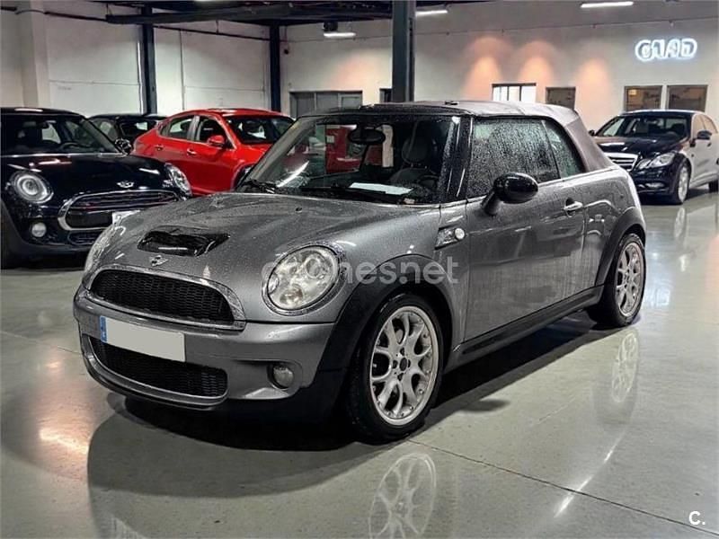 Usado Mini Cooper S Cabriolet 170 CV (125 kW) 2010 Gris / plata Descapotable