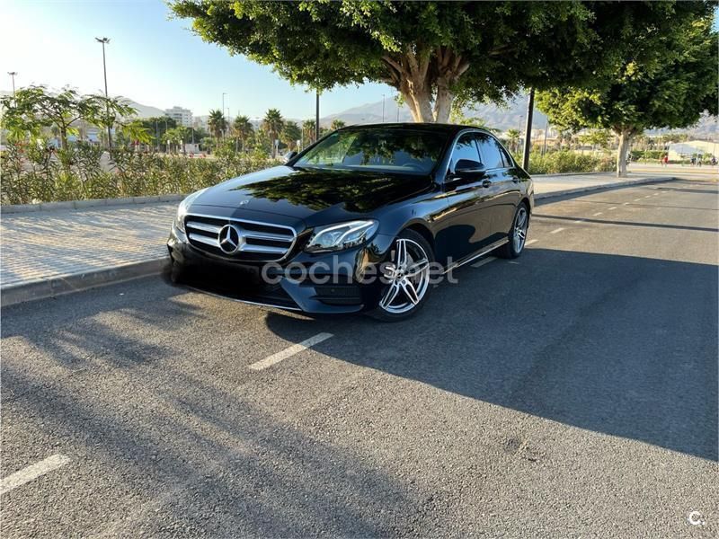 Usado Mercedes E220 194 CV (142 kW) 2017 Negro Berlina