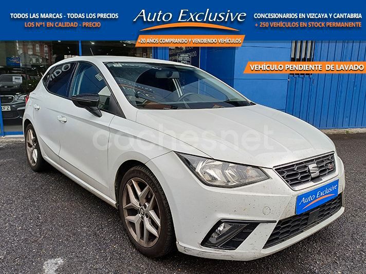 Blanco Usado 2018 Seat Ibiza FR Berlina | 12.490 € (Precio justo) - Imagen 1/4