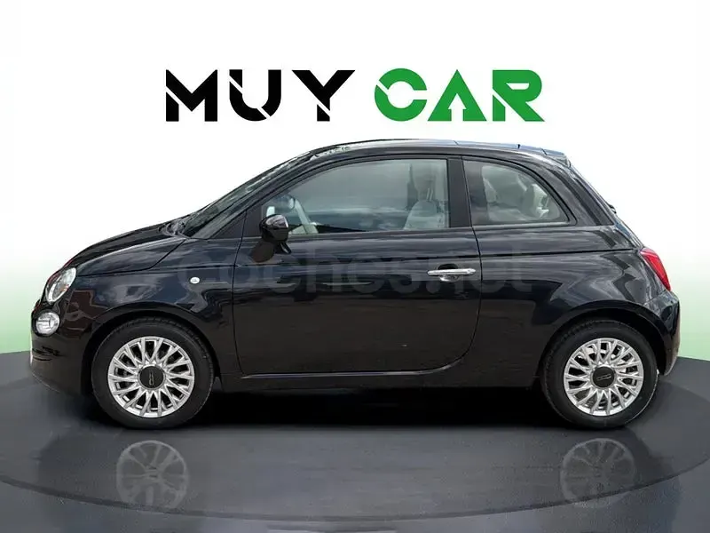 Usado Fiat 500 Lounge 70 CV (51 kW) 2020 Negro Berlina