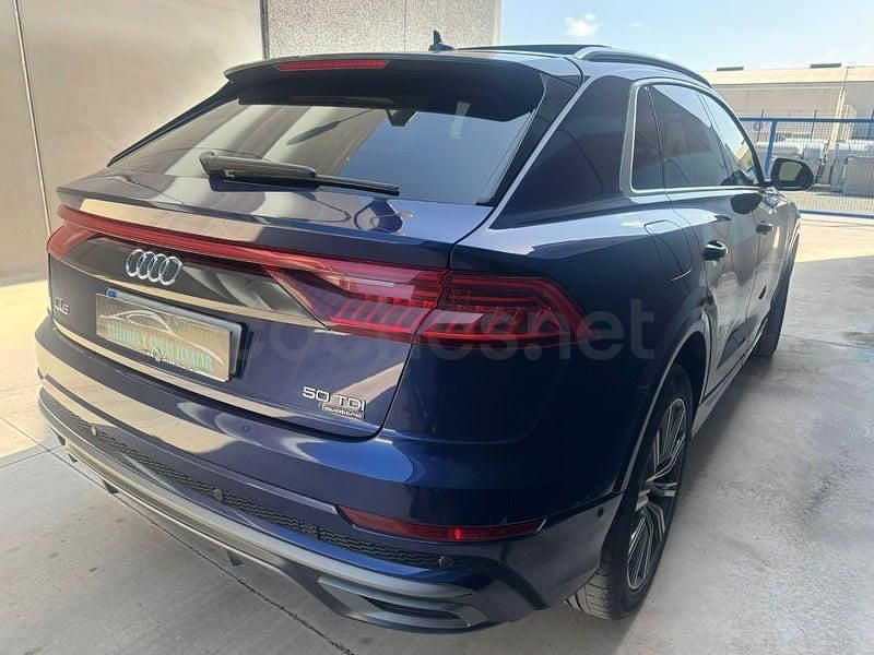 Usado Audi Q8 S-line plus 286 CV (210 kW) 2021 Azul SUV