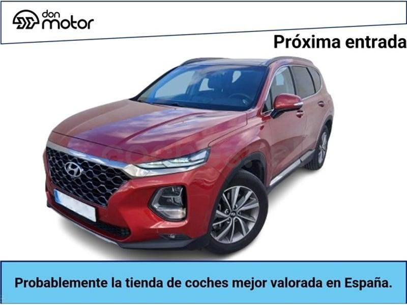 Usado Hyundai Santa Fe Style 200 CV (147 kW) 2020 Rojo SUV