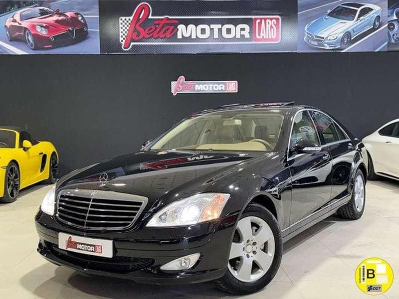Usado Mercedes S320 235 CV (172 kW) 2008 Negro Berlina