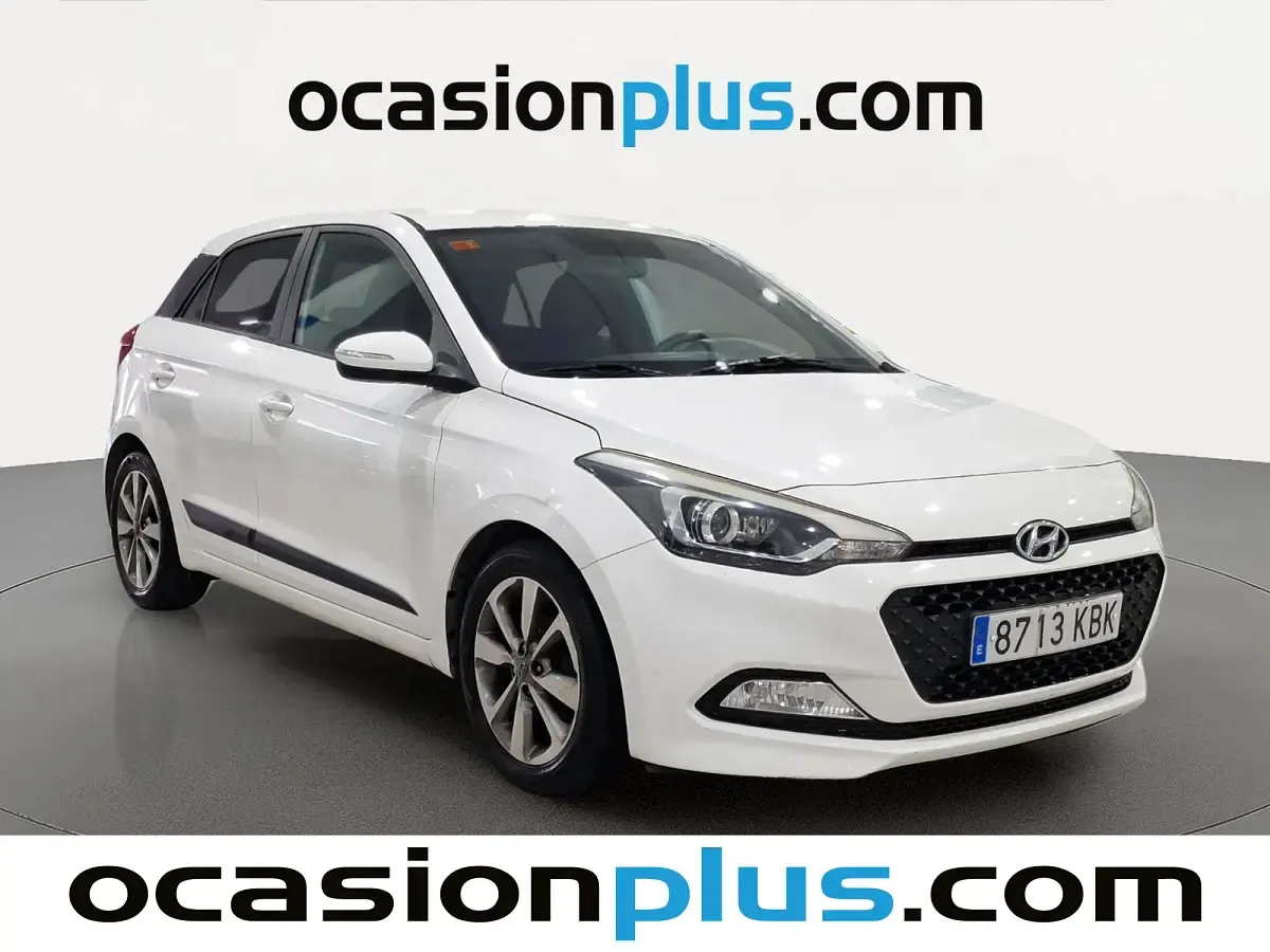 Usado Hyundai i20 84 CV (61 kW) 2017 Blanco Utilitario