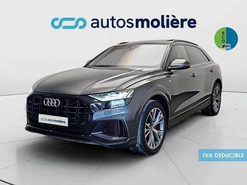 Gris Usado 2021 Audi Q8 S-Line SUV | 54.445 € (Super precio) - Imagen 1/4