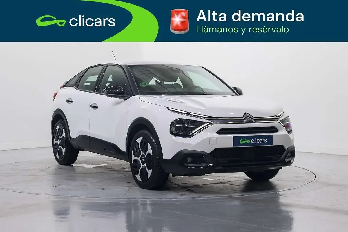 Usado Citroën C4 Feel 131 CV (96 kW) 2021 Blanco Utilitario
