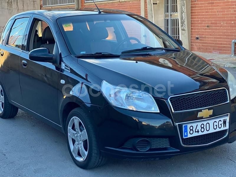 Negro Usado 2008 Chevrolet Aveo LS Berlina | 4000 € (Precio justo) - Imagen 1/4