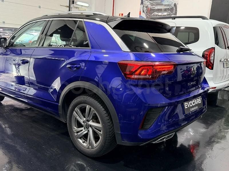 Usado VW T-Roc R-line 150 CV (110 kW) 2024 Azul SUV