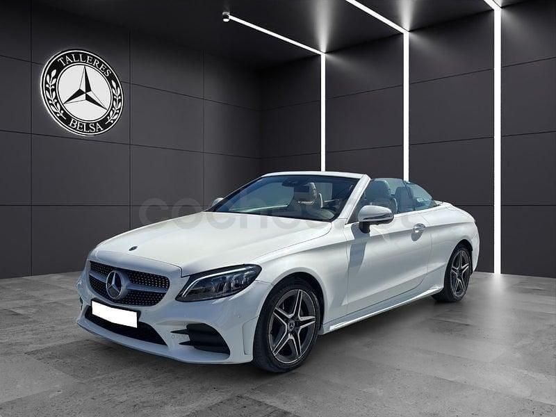 Usado Mercedes C200 184 CV (135 kW) 2019 Blanco Descapotable