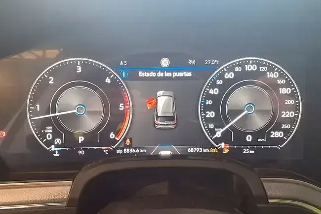 Usado VW Touareg R-line 231 CV (169 kW) 2020 Blanco SUV
