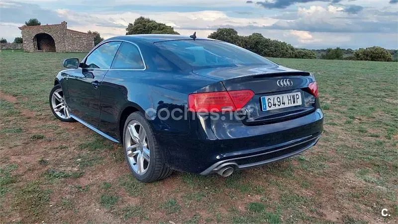 Usado Audi A5 S-Line 245 CV (180 kW) 2014 Azul Coupe