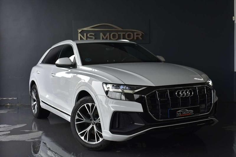 Usado Audi Q8 S-Line 231 CV (169 kW) 2021 Blanco SUV