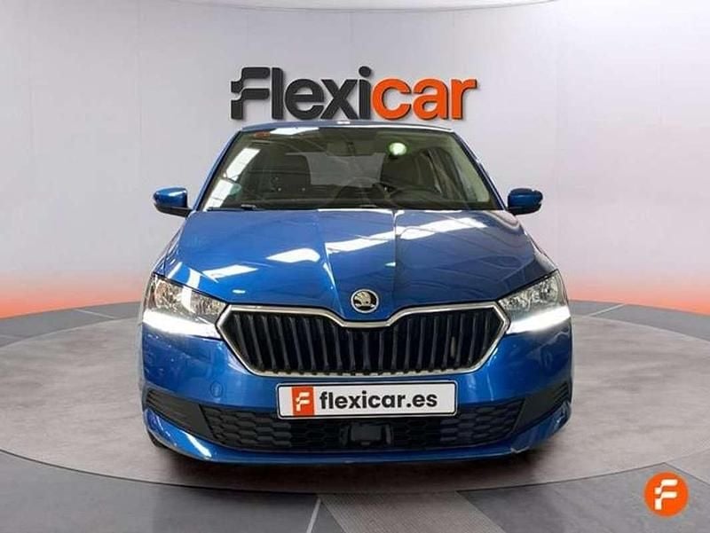 Occasion Skoda Fabia Ambition 95 PK (69 kW) 2021 Blauw Hatchback