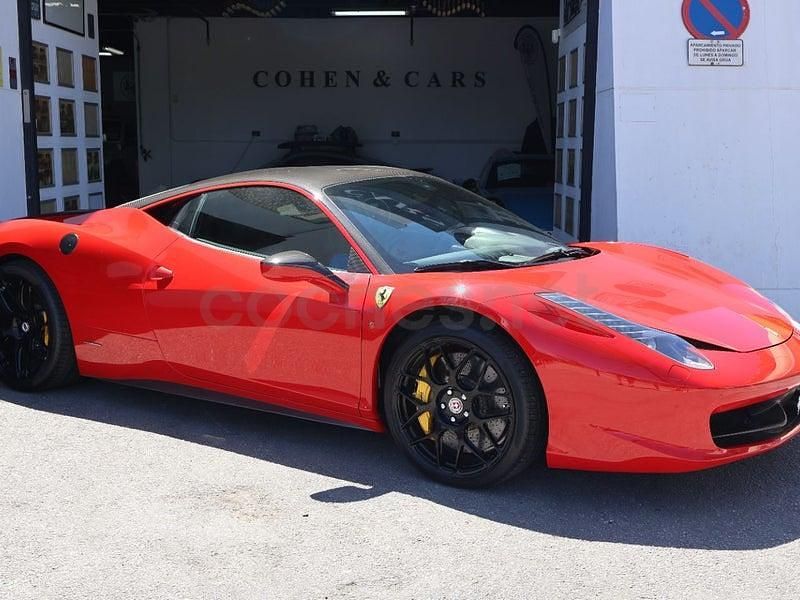 Usado Ferrari 458 570 CV (419 kW) 2014 Rojo Coupe