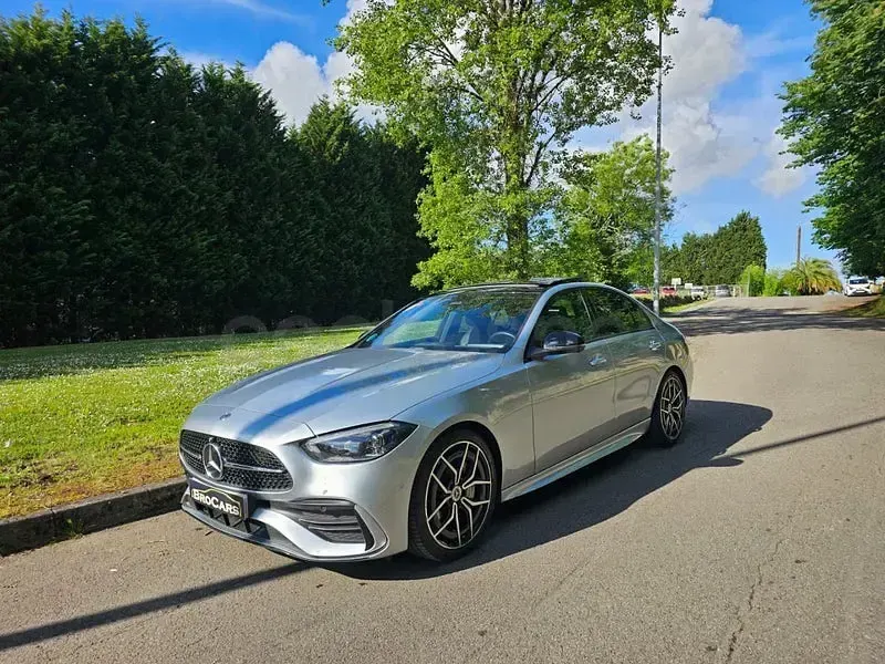 Usado Mercedes C220 200 CV (147 kW) 2021 Gris / plata Berlina