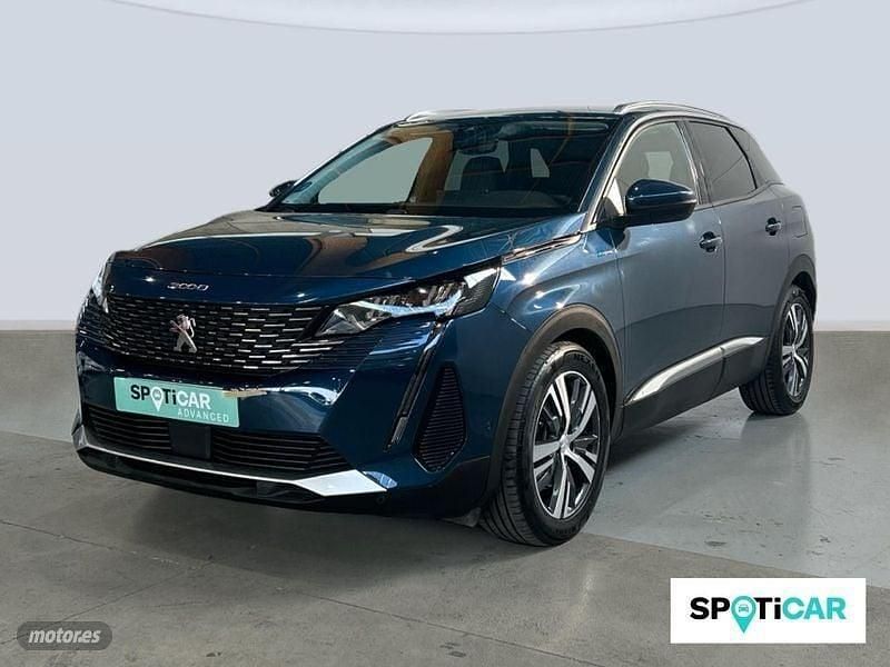 Azul Usado 2021 Peugeot 3008 Allure SUV | 21.900 € (Precio justo) - Imagen 1/4
