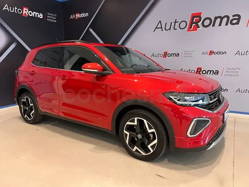 Usado VW T-Cross R-line 150 CV (110 kW) 2025 Granate SUV