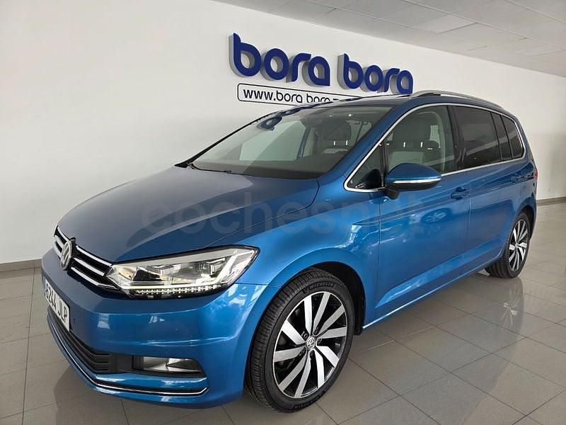 Usado VW Touran Sportline 150 CV (110 kW) 2016 Azul Monovolumen