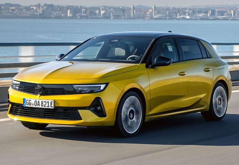 Usado Opel Astra Elegance 131 CV (96 kW) 2023 Azul Utilitario