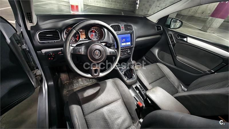 Usado VW Golf Plus Cross Advance 110 CV (80 kW) 2009 Verde Monovolumen