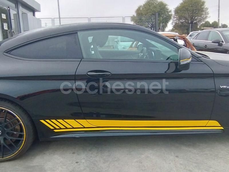 Usado Mercedes C63S AMG 510 CV (375 kW) 2016 Negro Coupe