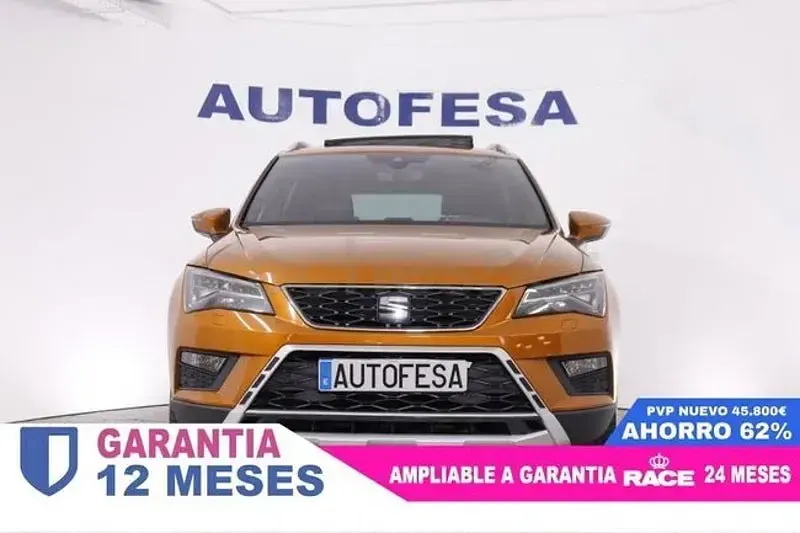Usado Seat Ateca 190 CV (139 kW) 2017 Naranja SUV