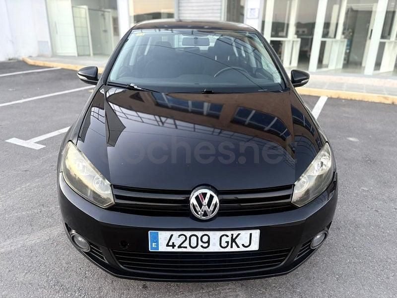 Usado VW Golf VI Highline 140 CV (102 kW) 2009 Negro Utilitario