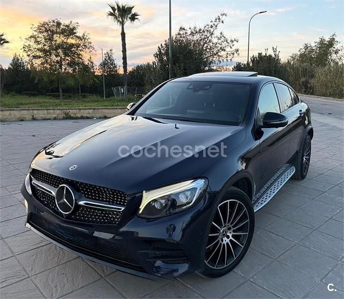 Usado Mercedes GLC250 204 CV (150 kW) 2018 Negro Coupe
