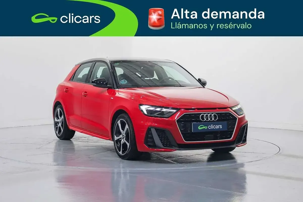 Usado Audi A1 Sportback 95 CV (69 kW) 2021 Rojo Utilitario