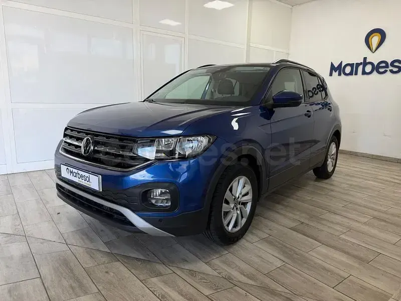 Usado VW T-Cross Advance 110 CV (80 kW) 2023 Azul SUV