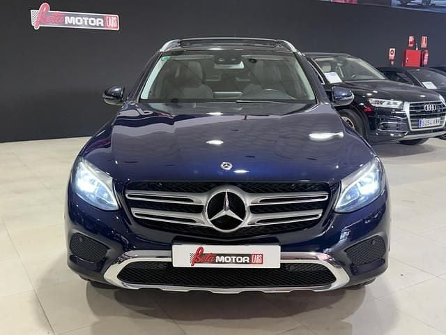 Usado Mercedes GLC220 170 CV (125 kW) 2018 Azul SUV