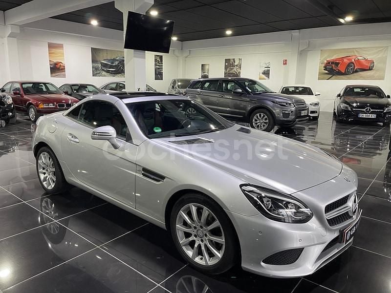 Gris / plata Usado 2017 Mercedes SLC250 Descapotable | 31.990 € - Imagen 1/4
