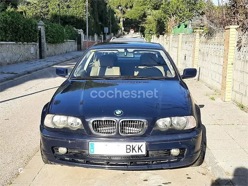 Käytetty BMW 320 150 HP (110 kW) 2001 Sininen Coupe - kaksiovinen