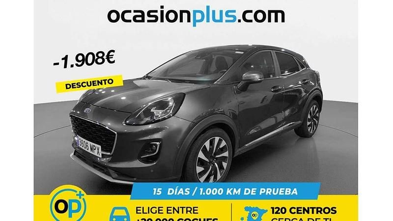 Usado Ford Puma Titanium 125 CV (91 kW) 2024 Gris SUV