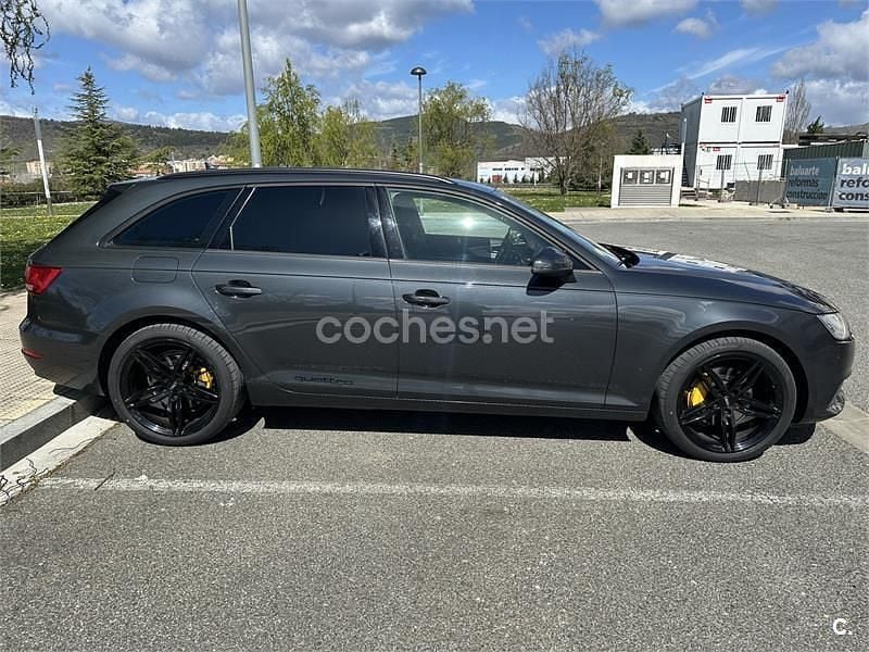 Usado Audi A4 218 CV (160 kW) 2016 Gris / plata Familiar