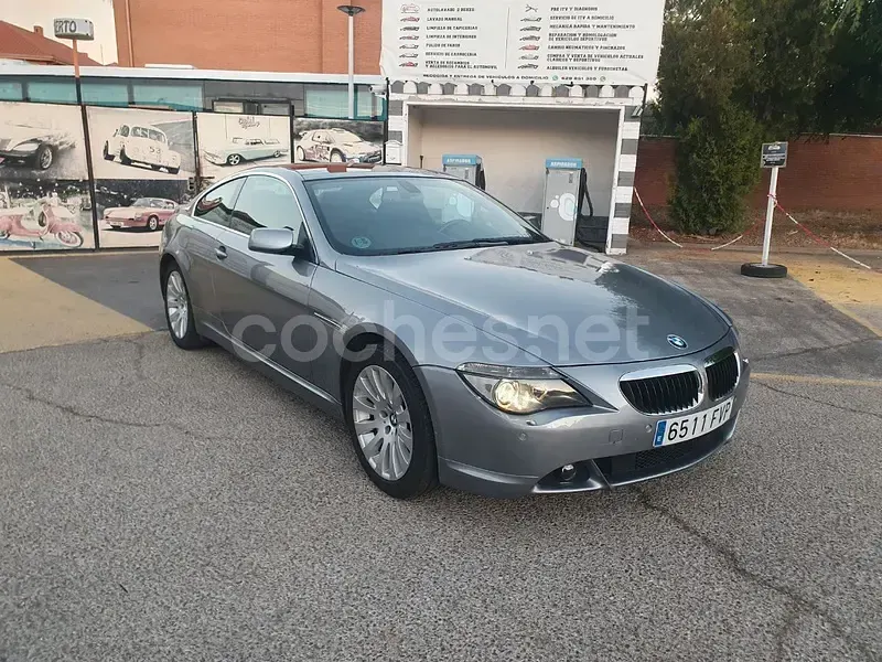 Usado BMW 630 272 CV (200 kW) 2007 Gris / plata Coupe
