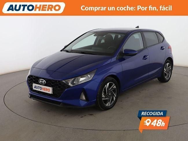 Azul Usado 2022 Hyundai i20 Utilitario | 14.699 € (Precio justo) - Imagen 1/3