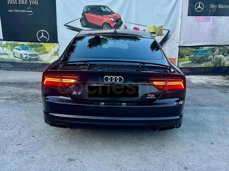 Usado Audi A7 Sportback 272 CV (200 kW) 2017 Negro Utilitario